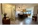 Inviting entryway transitioning to the dining and kitchen areas, offering a spacious feel at 2060 N Center St # 275, Mesa, AZ 85201
