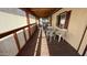 Covered patio with a table and chairs, perfect for relaxing and enjoying the outdoors at 2060 N Center St # 275, Mesa, AZ 85201