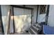 Exterior of a shed with access stairs, providing additional storage and workspace at 2060 N Center St # 275, Mesa, AZ 85201
