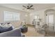 Inviting living room with contemporary decor, showcasing ample seating and neutral color palette at 2130 W Cindy St, Chandler, AZ 85224