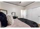Bedroom with a lighted vanity, triple closets, and carpeted floors for maximum comfort at 2759 E Balsam Dr, Chandler, AZ 85286