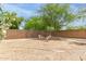 Spacious backyard featuring low-maintenance desert landscaping, providing a serene and private outdoor space at 29151 N Lilly Ln, San Tan Valley, AZ 85143