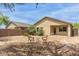 Large backyard with desert landscape offers privacy and outdoor enjoyment at 29151 N Lilly Ln, San Tan Valley, AZ 85143