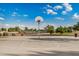 Outdoor basketball court with a hoop and clear markings, perfect for recreational games and practice at 4453 S Huachuca Way, Chandler, AZ 85249