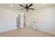 This bright bedroom has an ensuite and a walk-in closet for storage at 5132 N 83Rd St, Scottsdale, AZ 85250