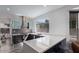 Stylish kitchen featuring modern cabinets, countertops, and stainless steel appliances at 6449 E Paradise Ln, Scottsdale, AZ 85254