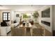 Cozy living room with a modern fireplace, comfortable seating, and plenty of natural light from the large window at 7618 N Via Del Paraiso --, Scottsdale, AZ 85258