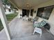 Relaxing covered patio with outdoor furniture, perfect for entertaining and enjoying the outdoors at 8255 E Kiva Ave # 430, Mesa, AZ 85209