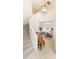 Bright foyer with staircase, chandelier, and views of the dining and living spaces at 9270 E Thompson Peak Pkwy # 347, Scottsdale, AZ 85255