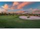 Beautiful golf course with lush fairways, sand traps, and stunning mountain views at 9270 E Thompson Peak Pkwy # 347, Scottsdale, AZ 85255