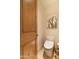 Private toilet room featuring modern fixtures, subtle decor, and a clean, minimalist design at 9270 E Thompson Peak Pkwy # 347, Scottsdale, AZ 85255