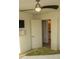 Bedroom with access to other rooms, ceiling fan, and modern decor at 1100 S 176Th Ave, Goodyear, AZ 85338
