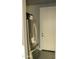 Stainless steel refrigerator in mud room at 1100 S 176Th Ave, Goodyear, AZ 85338