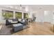 Open-concept living and dining area featuring modern decor and ample natural light at 16609 N 40Th Dr, Phoenix, AZ 85053