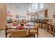 Spacious clubhouse with fireplace, bar seating, and plenty of comfortable seating at 16715 E El Lago Blvd # 212, Fountain Hills, AZ 85268