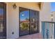 Balcony offers views of lush landscaping, palm trees, and beautiful blue sky at 16715 E El Lago Blvd # 212, Fountain Hills, AZ 85268
