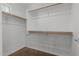 Spacious closet with shelving, offering ample storage space and organization features at 21039 E Avenida Del Valle --, Queen Creek, AZ 85142