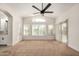 Spacious main bedroom with backyard views and attached bathroom at 2226 N Gentry --, Mesa, AZ 85213