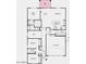 Detailed floor plan showcasing the layout of the home, including bedrooms, bathrooms, and living spaces at 25220 N 167Th Ave, Surprise, AZ 85387