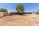 The huge backyard is ready for entertaining with lots of open area and privacy at 350 N 88Th St, Mesa, AZ 85207