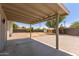Spacious covered patio and large backyard provide ample outdoor living space at 350 N 88Th St, Mesa, AZ 85207
