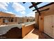 Inviting courtyard area with brick pavers and pergola, great curb appeal at 37222 N Tom Darlington Dr # 15, Carefree, AZ 85377