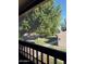 Screened patio showcasing green space, shade trees and exterior of buildings at 520 N Stapley Dr # 265, Mesa, AZ 85203