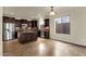 Beautiful kitchen featuring stainless steel appliances, dark wood cabinets, and a center island at 5223 W Bent Tree Dr, Phoenix, AZ 85083