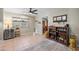 Bonus room features stylish bar and beverage storage at 6715 S Lakeshore Dr, Tempe, AZ 85283