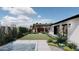 Landscaped backyard with a pool, outdoor kitchen, and covered patio for entertaining at 8341 E Hubbell St, Scottsdale, AZ 85257