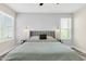Bedroom showcasing neutral walls, bright windows, and stylish bedside lighting at 11260 N 92Nd St # 2054, Scottsdale, AZ 85260