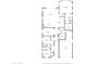Detailed floor plan showcasing a large primary bedroom, living spaces, kitchen, and a two-car garage at 15803 W Almeria Rd, Goodyear, AZ 85395
