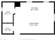 Floor plan of kitchen, living room, bathroom, and walk-in closet at 15803 W Almeria Rd, Goodyear, AZ 85395