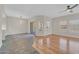 Open concept living space with sliding doors, large windows, and contemporary lighting fixtures at 20121 N 76Th St # 2021, Scottsdale, AZ 85255