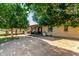 View of the backyard, featuring a covered patio at 2110 W Morrow Dr, Phoenix, AZ 85027