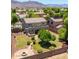 Aerial view of the home showcasing the backyard, landscaping, and surrounding neighborhood at 2116 W Fawn Dr, Phoenix, AZ 85041