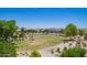 Breathtaking aerial view of a manicured park and surrounding neighborhood at 2920 E Virginia E St, Mesa, AZ 85213