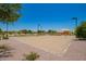 Community volleyball court with well-maintained sand and landscaping at 2920 E Virginia E St, Mesa, AZ 85213