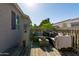 Cozy back deck seating area provides the perfect outdoor living space at 3755 E Broadway Rd # 36, Mesa, AZ 85206