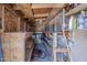 Organized storage shed interior equipped with shelving, providing ample space for tools, equipment, and household items at 662 W Elena Ave, Mesa, AZ 85210
