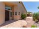 Charming single-story home with well manicured desert landscaping, stone walkways, and a covered front entrance at 13041 S 45Th Pl, Phoenix, AZ 85044