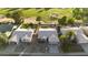 Aerial view of homes backing onto a golf course with lush landscaping at 19906 N 76Th Ave, Glendale, AZ 85308