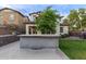 Spacious backyard with lush green lawn and a functional outdoor counter area at 20689 W Valley View Dr, Buckeye, AZ 85396