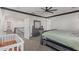 Comfortable main bedroom with neutral paint and carpet flooring at 20689 W Valley View Dr, Buckeye, AZ 85396