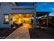 Inviting covered patio with comfortable seating, perfect for outdoor dining and relaxation at 21194 W Hillcrest Blvd, Buckeye, AZ 85396
