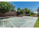Outdoor sport court with a basketball hoop and net is ideal for recreational activities and friendly competition at 4463 S Oregon Ct, Chandler, AZ 85248