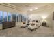 Spacious main bedroom with ceiling fan and many windows at 6481 E Amber Sun Dr, Scottsdale, AZ 85266