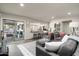 Bright open concept living area with stylish furnishings and seamless access to the outdoor living space at 9039 N Concho Ln, Phoenix, AZ 85028