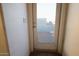 Door leading out to the rooftop terrace with potential for scenic views and outdoor enjoyment at 120 W Milada Dr, Phoenix, AZ 85041