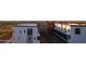 Modern townhome complex featuring various color schemes and convenient parking spaces with a city view at 120 W Milada Dr, Phoenix, AZ 85041